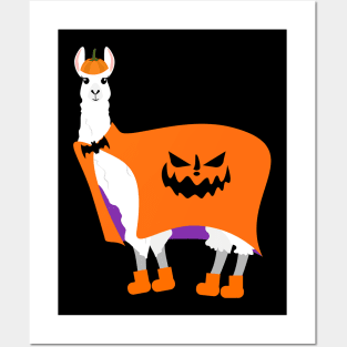 Llama Halloween Costume Llama Lovers Gift Posters and Art